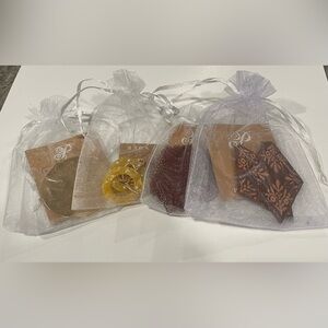 Plunder Gold, Yellow, Brown & Burgundy Mixed Earring Set